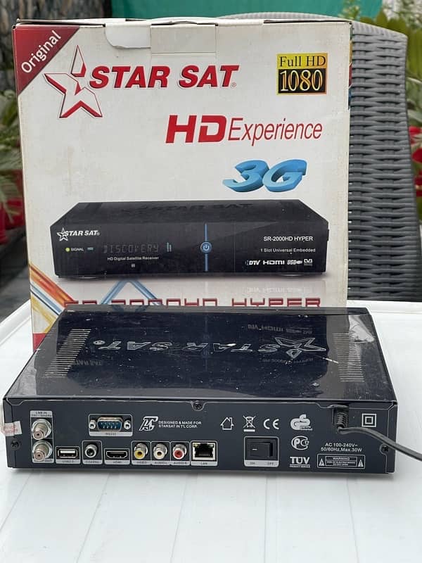 Star Sat SR-2000 HD Hyper Reciever 1