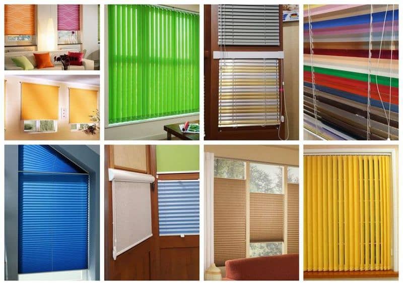 Roller + Vertical +Aluminum blind/ contact WhatsApp 03009874271 15