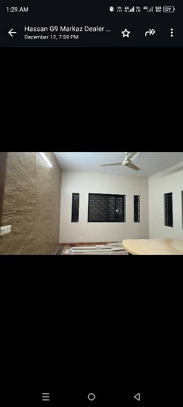 beautiful apartment available for rent in sector G-11 size 1100 sqarefeet 1st floor 2