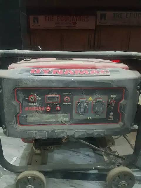 8 kVA (6.5 KW) Petrol n Gas Generator - Dynamac R9800E 0