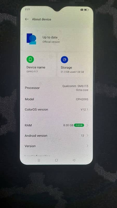 Oppo f17 3