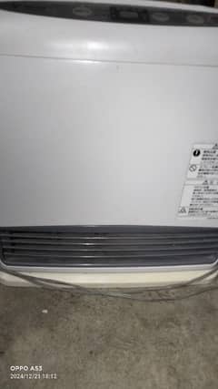 electronic and gas heater