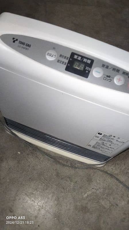 electronic and gas heater 5