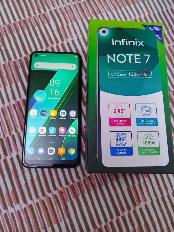 Infinix note 7 10