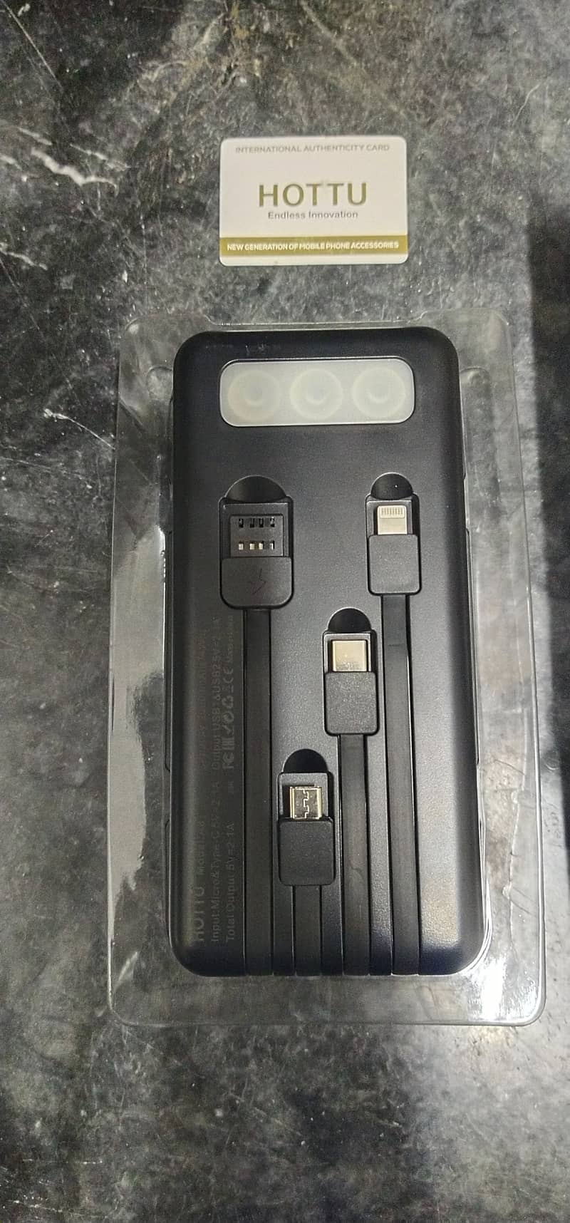 Power Bank of Hottu Brand with 20,000mah 1