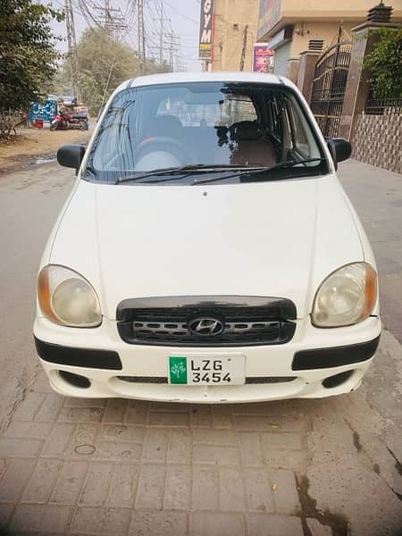 Hyundai Santro 2004          mehran  cultus coure city alto 12