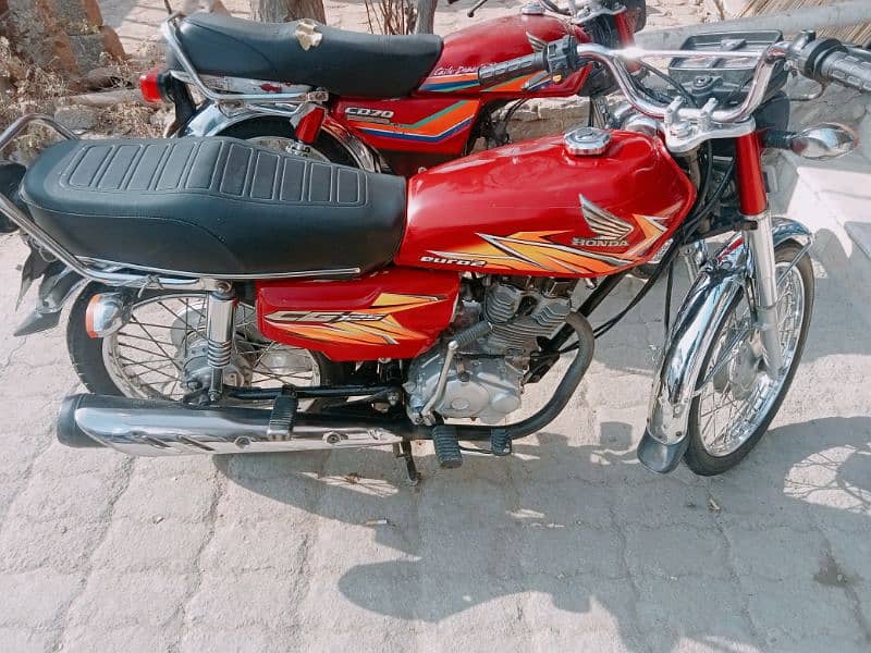 Honda cg125 modle 2021 all Punjab register 2