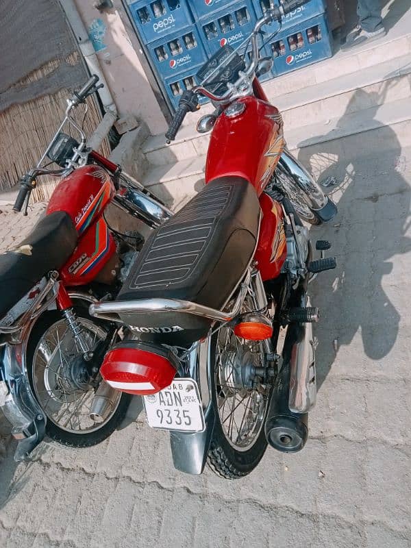 Honda cg125 modle 2021 all Punjab register 3