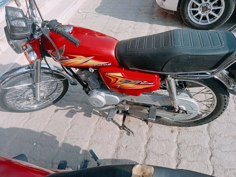 Honda cg125 modle 2021 all Punjab register 4