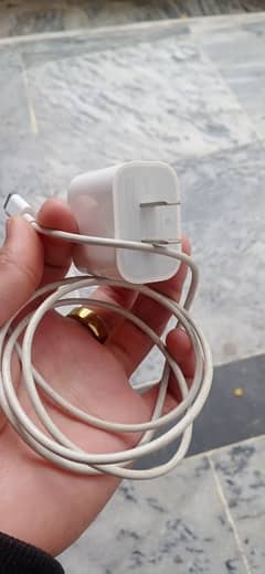 Apple 20W original adapter and cable