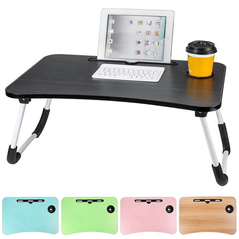 Portable Fold-able Laptop Desk Home Laptop Table For Bed And Sofa 2