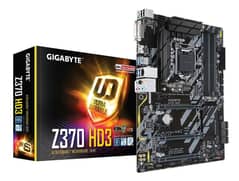 Gigabyte Z370 HD3 Full ATX Gaming Motherboard for 8th and 9th gen