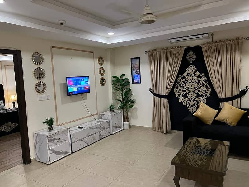 1 Bed Lavish Fully Furnished Apartment For Rent 2