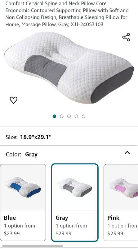 Amazon medicaid pillows 0