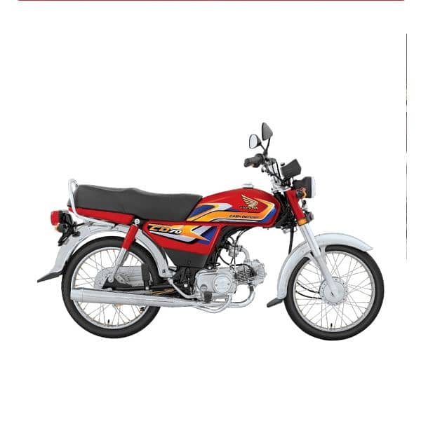 honda cD 70 applied for 0