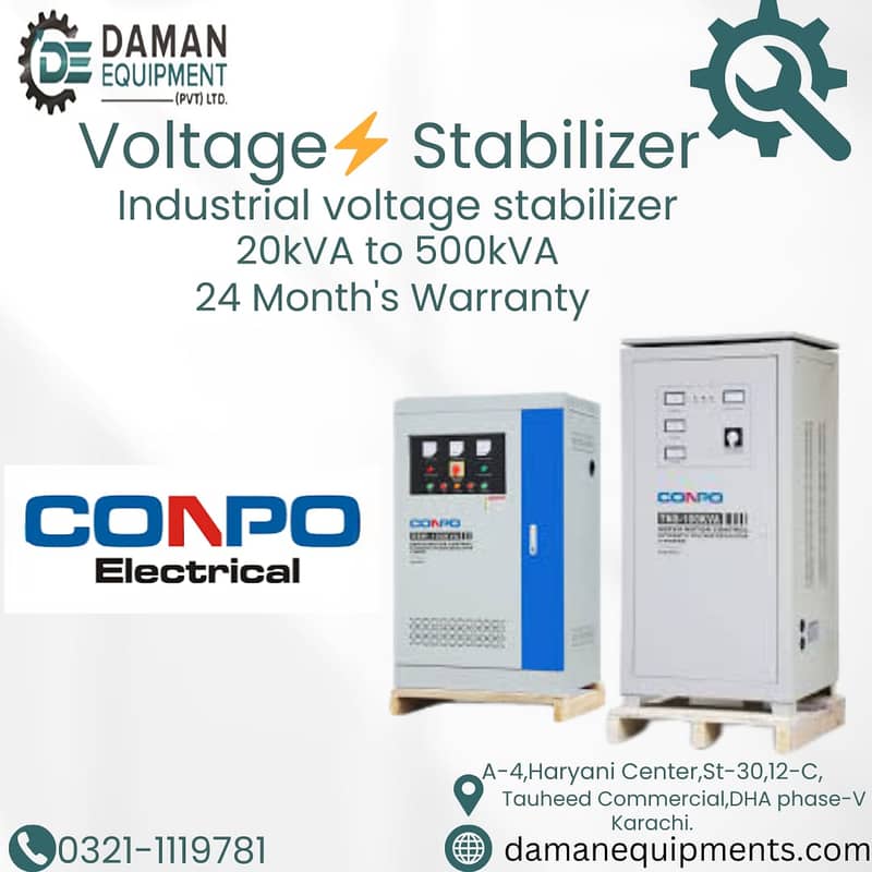 Voltage Stabilizer 120kVA 0