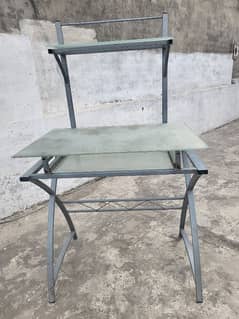 study table. . made of Wrought iron