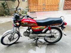 Road Prince 70 CC Red Color