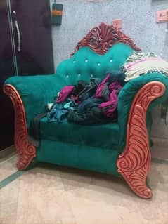 Six Seater Sofa 75 hazar wala King Big Size what'sup numbr O3O66669308