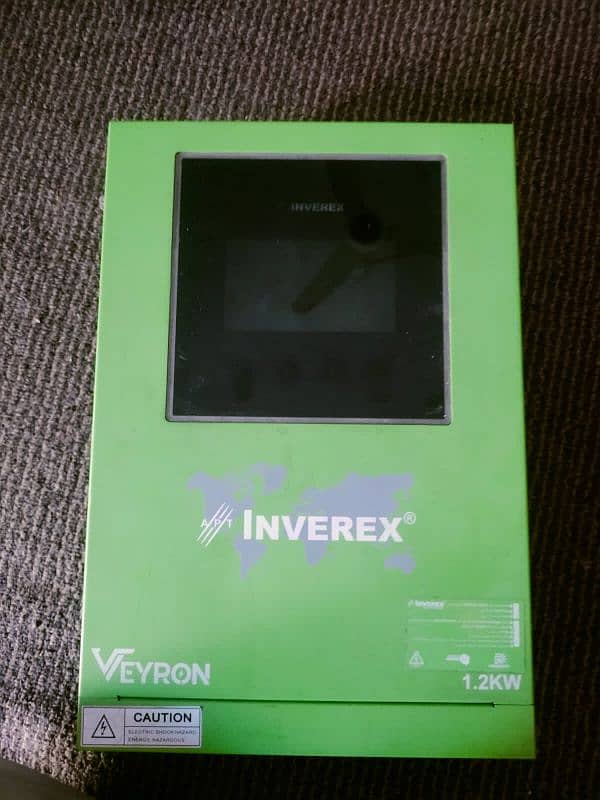 invrex 1.2 kva for 2 solar 550 watt 0