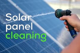 Solar panels cleanings and washing service