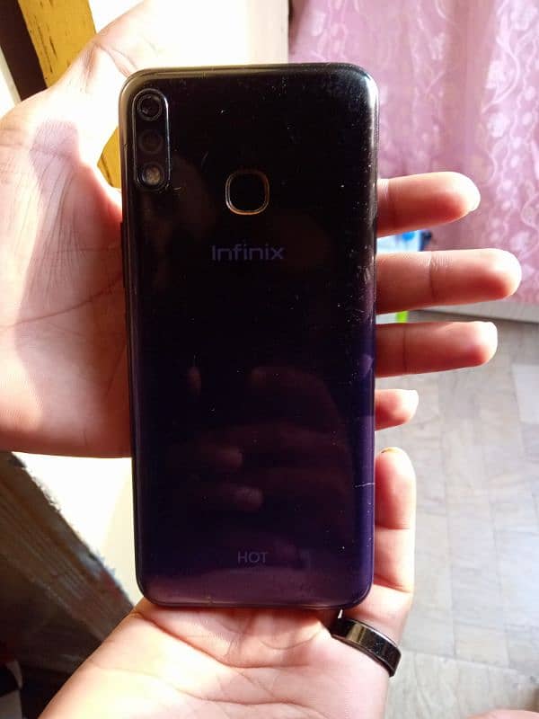 Infinix hot 8 cell ok no any signal fault 1