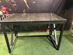 iron frame office table