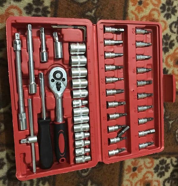 46 pieces tool kit for sale 0