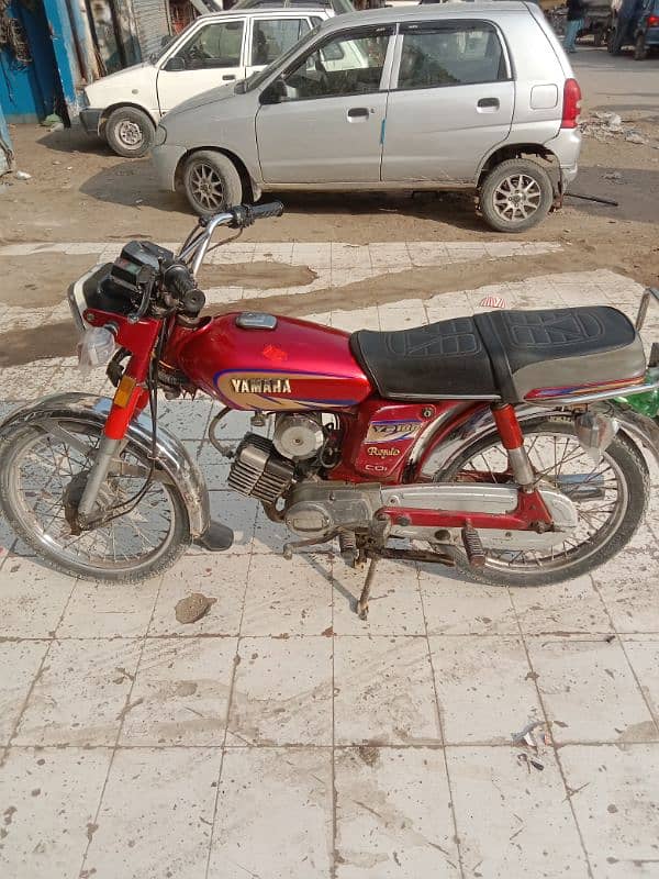 Yamaha 2 stroke good condition 1998 se PLC clear Karachi number 6