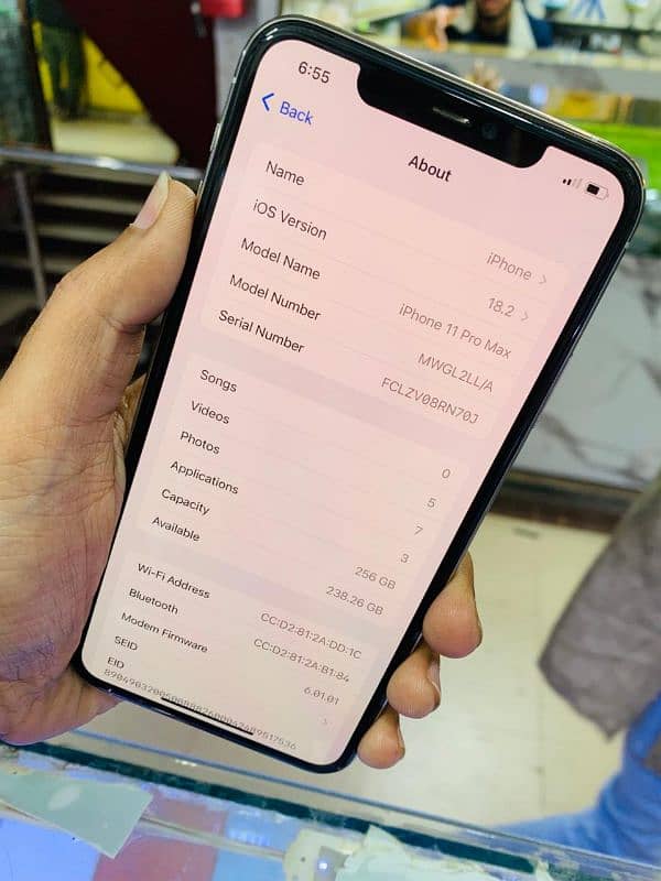 iPhone 11 pro maxx 256gb PTA Approved 3