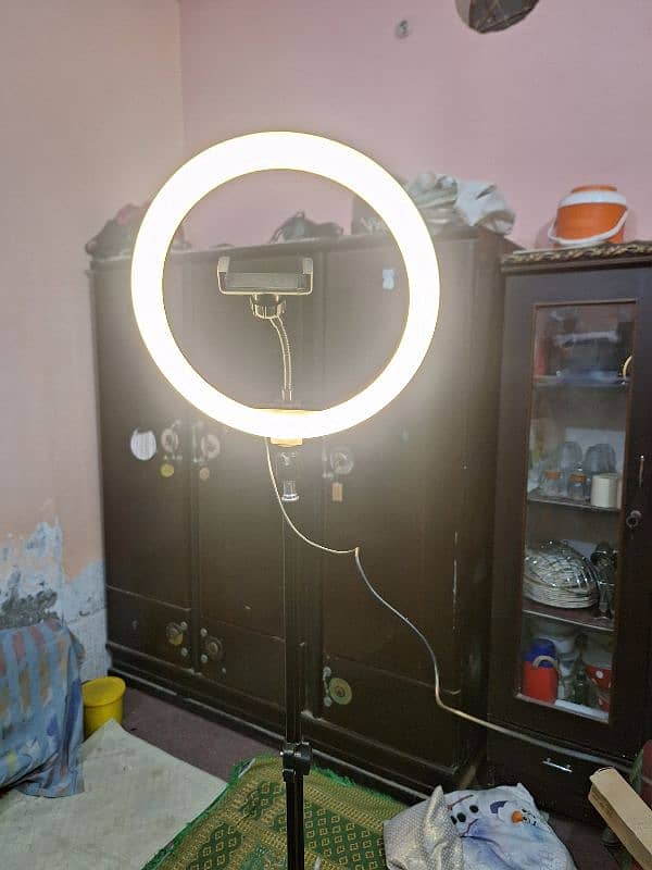 Ring light with mobile holder for sale 0