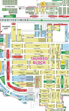 10 marla openform builder location plot for sale in Touheed block bahria town lahore