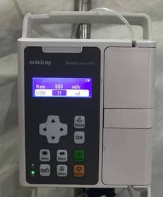 New Mindry Infusion Pump & Hawkmed Syringe puml