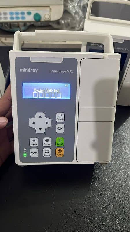 New Mindry Infusion Pump & Hawkmed Syringe puml 2