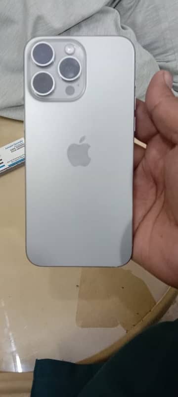 iPhone 15 pro max Non-PTA 256gb 1