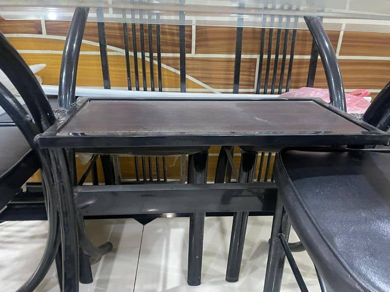 6 chairs with table 4