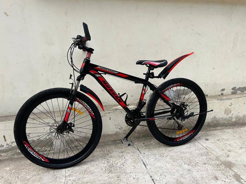 New condition bicycle 26 size smooth working urgent sale 03095449689 2