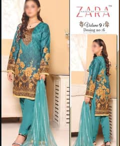 12 Lawn suits packet difrent design good fabric