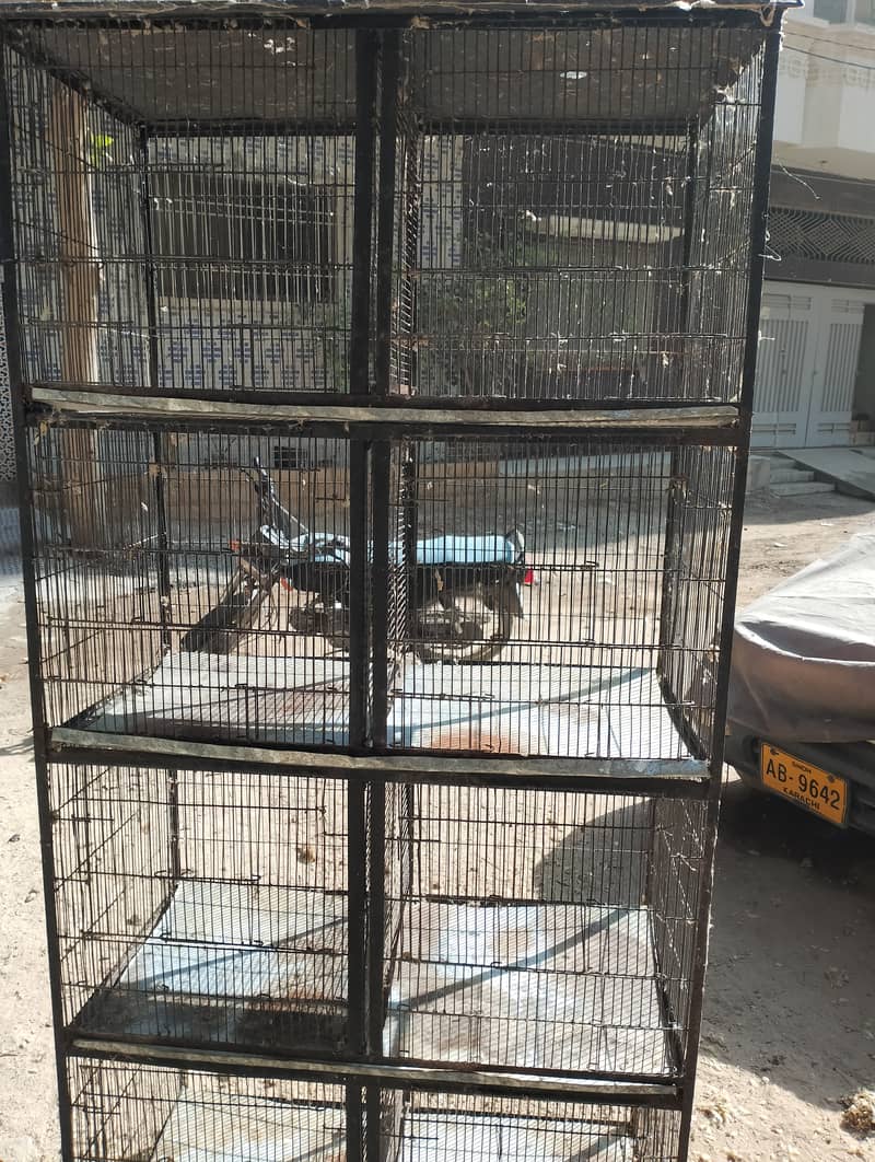 8 portion cage good condition  03032293774 1