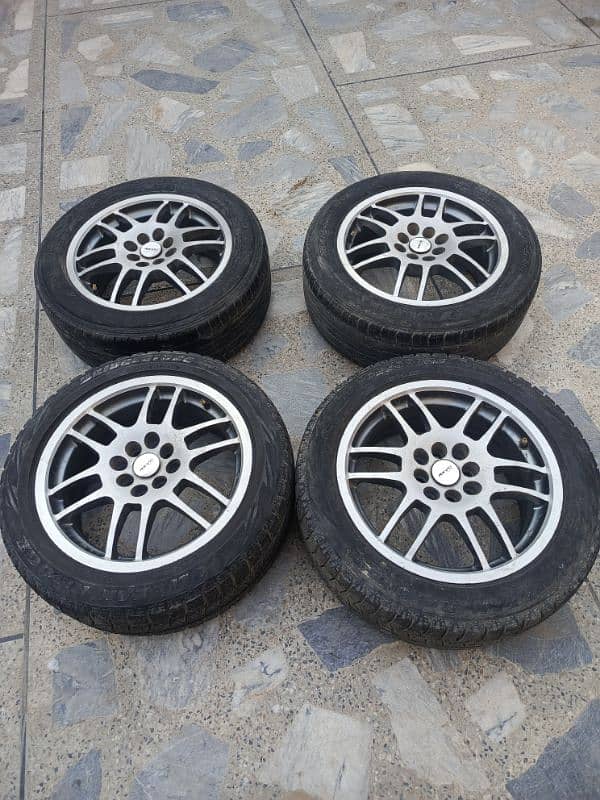 Japanese 16 size Rims and Tires 0