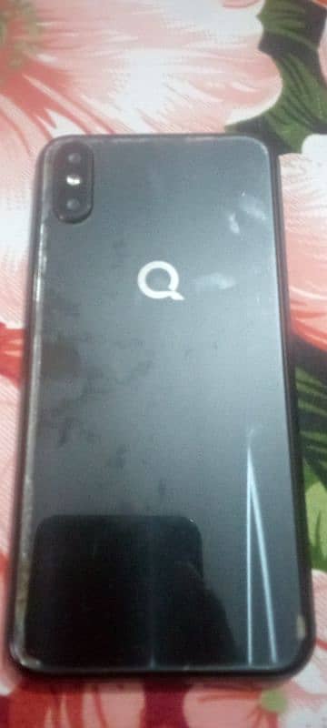 Qmobile Fancy 5 with shining back for sale 03298223701 0