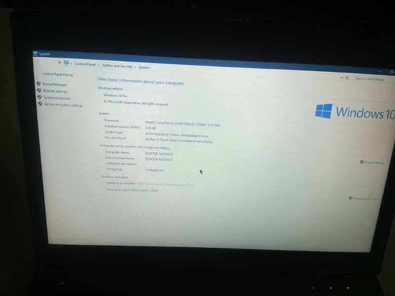 HP LAPTOP COREi3 5