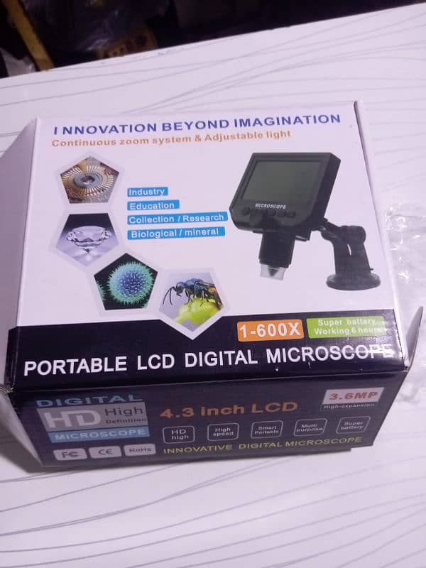 portable LCD digital microscope 3