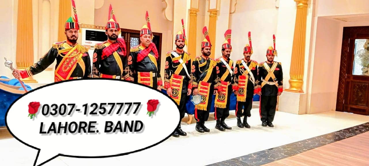 Foji Pipe Band & Qawali Service's in Lahore - Dhol Barat Band baja 1