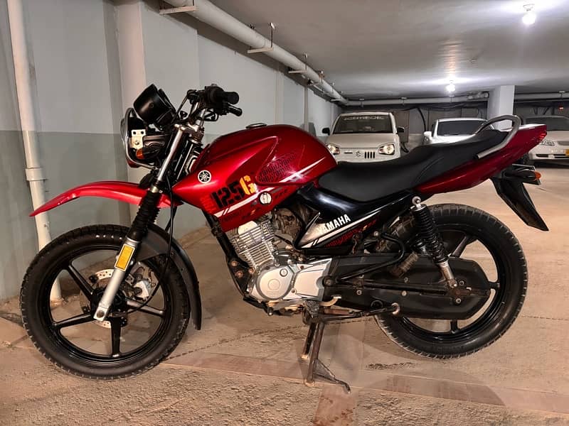 Yamaha ybr 125g 1