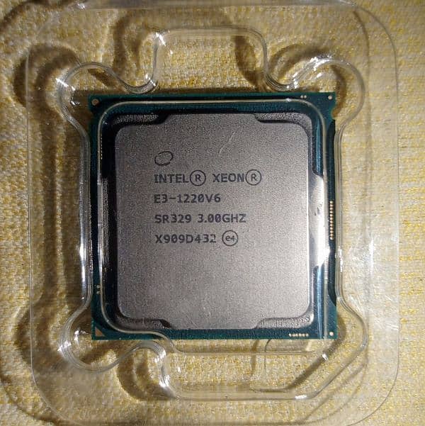 Xeon Processor E3-1220 V6 0