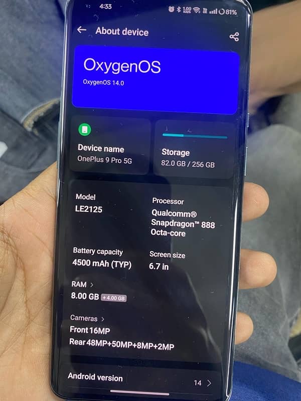 OnePlus 9Pro 5G Approved 0