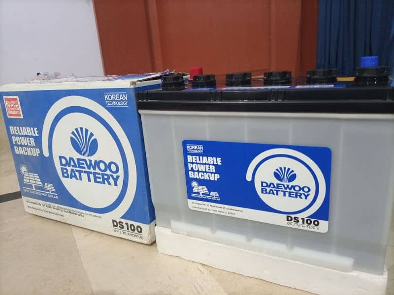 Daewoo battery 100 AMP 0