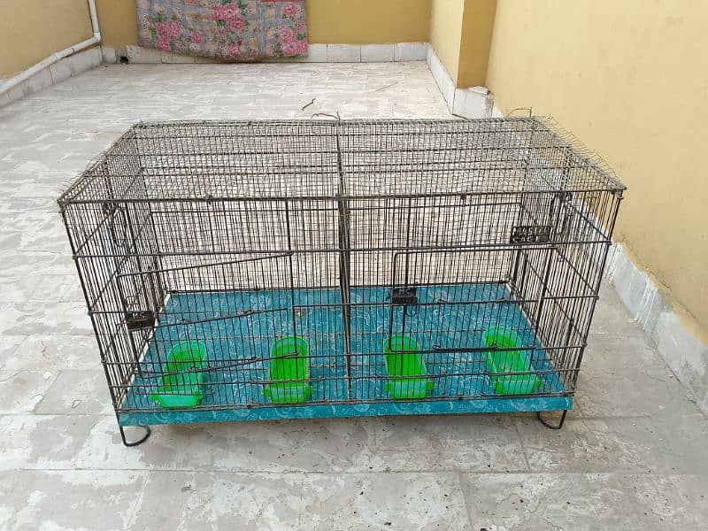 2 portion ka cage ha ok condition ha 2