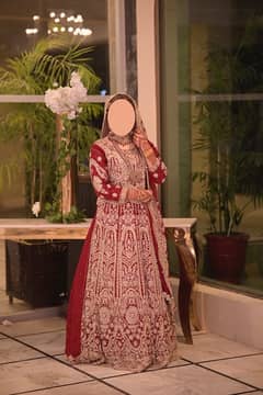 Bridal Lehnga for Sale with Full hand work